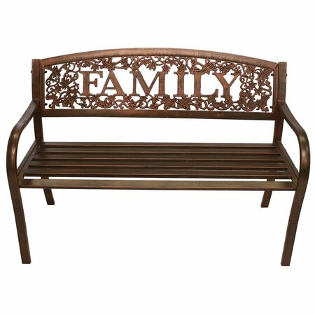 KD MOBILIARIO Family Metal Bench KD3637893